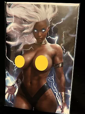 POWER HOUR #2 STORM Lightning Girl Cosplay Risque TOPLESS SHIKARII • £75.19