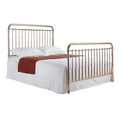£250 • Buy Rochell Bed Frame / Copper / Double / 4ft 6  / Hb-fb
