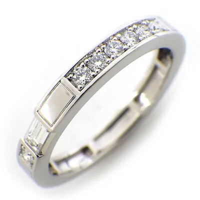 HARRY WINSTON Ring Traffic Accent Wedding Band Diamond PT950 • $1520