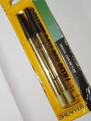 VINTAGE Sheaffer Rolling Ball Pen Refill 2-pack Unopened Item #97335 Made In USA • $16.91