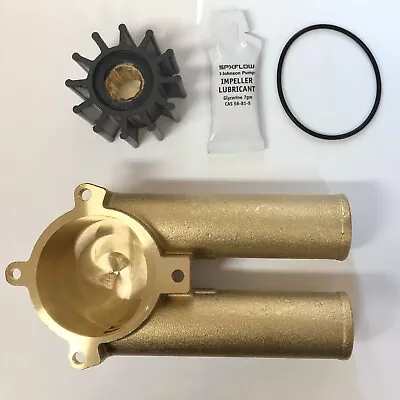 Volvo Penta Raw Water Sea Pump Impeller Housing 3858115 All Brass With Impeller • $89.99