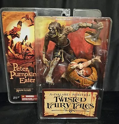 Peter Pumpkin Eater NIB McFarlane Monsters RARE Fairy Tales NECA Action Figure • $24.99