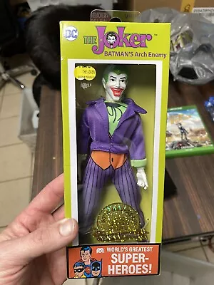 Mego DC Comics Batman's Arch Enemy Joker 8  Action Figure BNIP Sealed 50th Anniv • $25