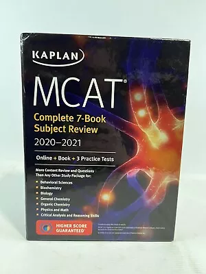 Kaplan Mcat Review Complete Subject Review By Kaplan Test Prep • $49.95