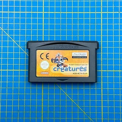 Creatures For GBA / Game Boy Advance Cartridge Only Swing Nintendo • £7.99