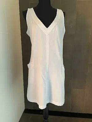 $7.99 • Buy Cherrylane Ladies Size 16 White Dress