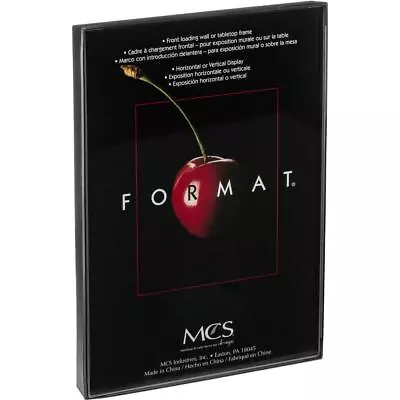 MCS Plastic Format Frame For A 10x13  Photograph Color; Black #12470 • $4.82