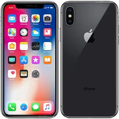 USED Grade C Apple IPhone X | 64GB | Space Grey I Cracked I LCD Faulty I Camera • $109