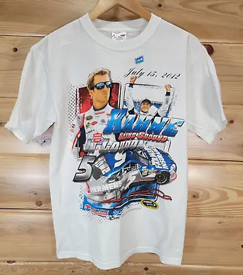 Kasey Kahne T Shirt Men Medium Chase Authentic NASCAR 2012 White • $17.99