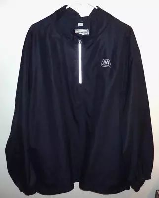 Marathon Oil Co. 1/4 Zip Pullover Windshirt Blue Size 2XL • $7.50