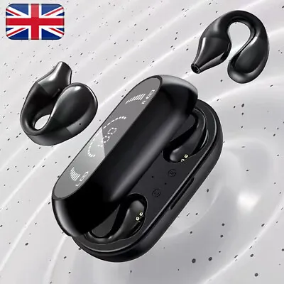 £25.49 • Buy TWS Ear Bone Conduction Earring Type Sports Clip Ear Wireless Bluetooth Earphone