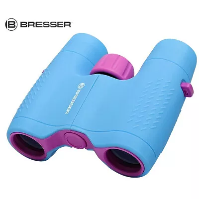 Bresser Junior Kids 6x21 Children's Compact Binoculars Bird Watching Age 6+ Blue • $49.99