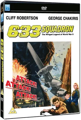 633 Squadron DVD (2019) George Chakiris Grauman (DIR) Cert PG ***NEW*** • £7.44