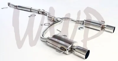 Stainless CatBack Exhaust Muffler System For 05-09 Subaru Legacy GT 2.5GT BL/BP • $399.95