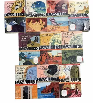 Inspector Montalbano By Andrea Camilleri Books 10 Book Set - Fiction -Paperback • £10