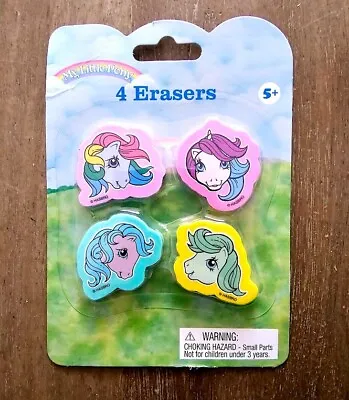 G1 Vintage 80s Design My Little Pony MLP Erasers • $8