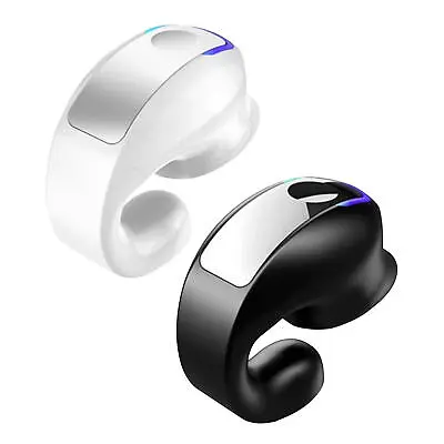 £7.69 • Buy Wireless Ear Clip Bone Conduction Headphones Bluetooth 5.3 Headphones Earbuds