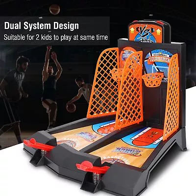 Mini Basketball Game 29PCS Tabletop Game Set Desktop Toys Arcade Basketball Gam • $10.44