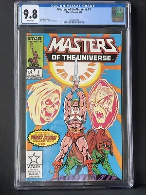 Masters Of The Universe 1 CGC 9.8 Star Marvel Comics He-man  • $150