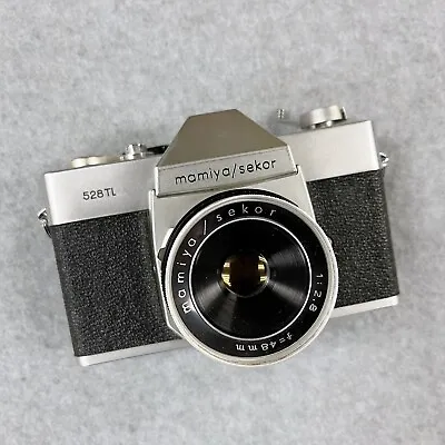 Mamiya Sekor 528TL 35mm Film Camera SLR W 48mm F2.8 Lens Vintage Japan • $43.65