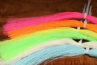 GLOW IN THE DARK FLASHABOU ACCENT Fly & Jig Tying Flash Material By Hedron Inc. • $6.99