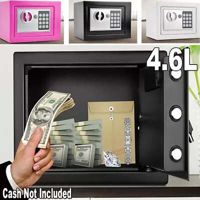 £21.97 • Buy Secure Steel Safe Electronic Money Cash Safe Box High Security Home Office 4.6l