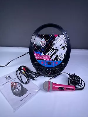 Mattel 2013 Monster High Doll Disco Party CDG Karaoke Machine • $54.99