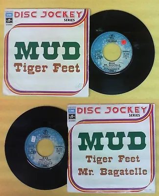 LP 45 7  MUD Tiger Feet Mr. Bagatelle 1974 Italy COLUMBIA NO CD MC DVD VHS • £25.78