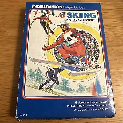 Intellivision Skiing Boxed With Manual And 2 Overlays • £9.99