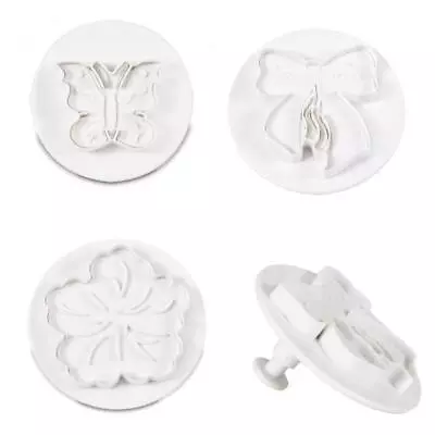 Butterfly Bloom Bow Pro Cutter With Ejector Set 3 Pieces Städter • £13.98