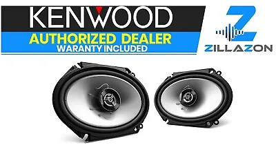 Kenwood KFC-C6866S 6x8  2-way Car Speakers- 500 Watts Per Pair / 250 Watts Each • $44.94