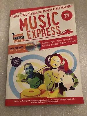 Music Express: Age 6-7 (Book + 3CDs + DVD-ROM): Complete Music Scheme For Primar • £7