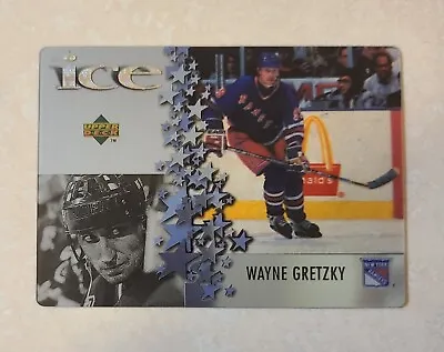 Wayne Gretzky 1997-98 McDonald's Upper Deck Ice McD-1 New York Rangers • $0.91