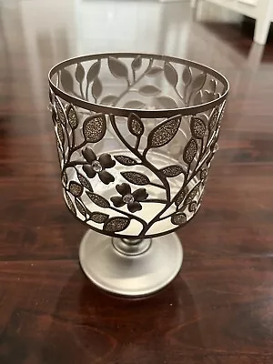 Bath And Body Works Dogwood Pedestal 3-wick Candle Holder • $13.99