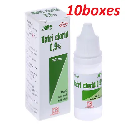 10 Boxes Natri Clorid Eye Drops 0.9% Nasal Drop Sodium Chloride 0.9% 10ml • $28.50