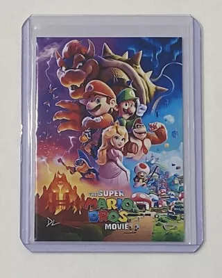 Super Mario Bros. Limited Edition Artist Signed The Movie Poster Card 5/10 • $19.95