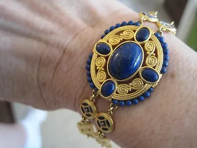 Metropolitan Museum Of Art Mma Chmf Byzantine Lapis Bracelet • $125