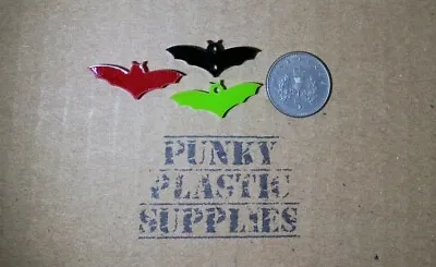 10x Tiny Bat Acrylic Charms/pendants/jewellery Making/craft's/laser Cut • £2