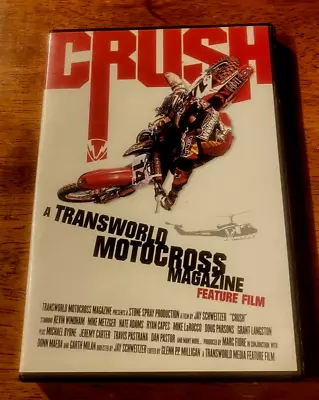 Transworld Motocross Magazine Crush DVD 2003 Freestyle Nate Adams Mike Metzger • $7