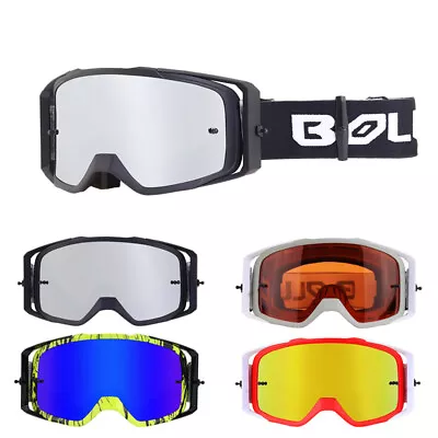 Motorcycle Motocross Goggles ATV Dirt Bike Off Road Racing MX Glasses Eyewear • $13.99