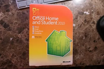 Microsoft Office Home & Student 2010 - DVD With Product Key • $24.98