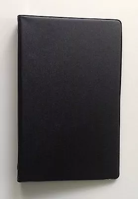 Little 6-Ring Vinyl Binder For 3-1/2 X 6 Inch Sheets Black 46032/356R • $27