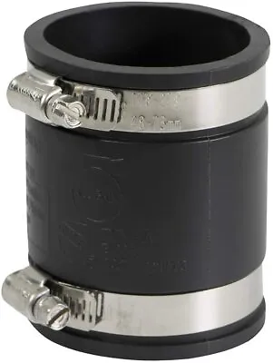 Flexible PVC Rubber Coupling Connectors With Stainless Steel Clamps 1 In-8 In • $6.17