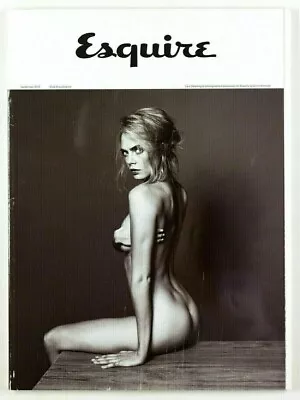 CARA DELEVINGNE Limited Edition UK Cover ESQUIRE Magazine Nude Like ESPN Body • $229.99