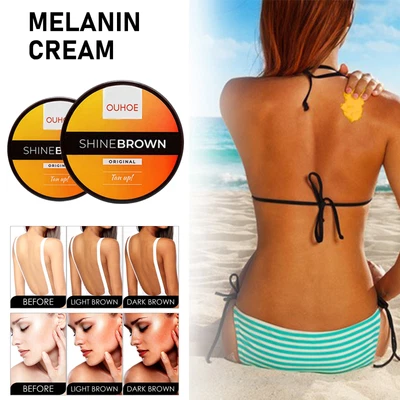 £4.79 • Buy Shine Brown Tanning Cream Accelerator Tanning Cream Lotion Cream Self Tanner Gel