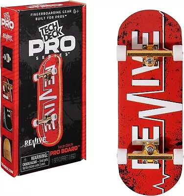 TECH DECK Revive Pro Series Finger Board With Storage Display Mini Skateboards • $45.53