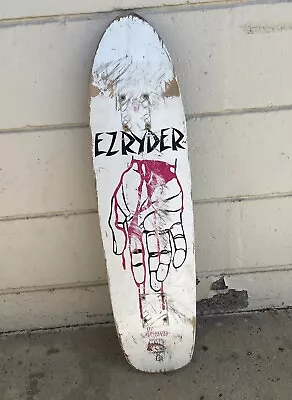 Ez Ryder Jay Adams Jef Hartsel 100% Skateboard Deck Used Zflex Dogtown SMA Rare • $40