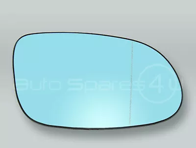 Blue Heated Door Mirror Glass And Backing Plate RIGHT Fits 1998-2002 MB CLK W208 • $41.90