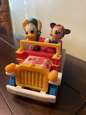 Vintage Mickey Mouse And Donald Duck Jeep • $10