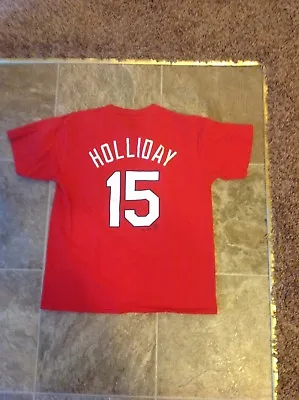 Youth Large Matt Holliday St. Louis Cardinals Jersey T-Shirt • $9.99